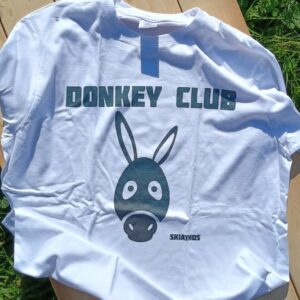 Donkey Club Classic Logo T-Shirt – White