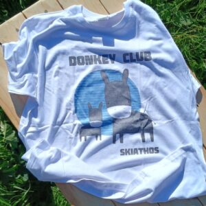 Donkey Club Mother & Baby T-Shirt – White