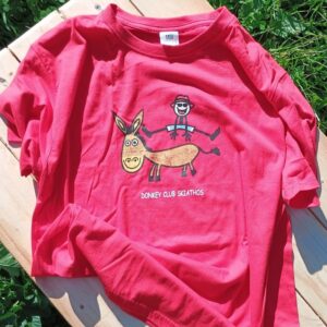 Donkey Club Happy Ride T-Shirt – Fuchsia